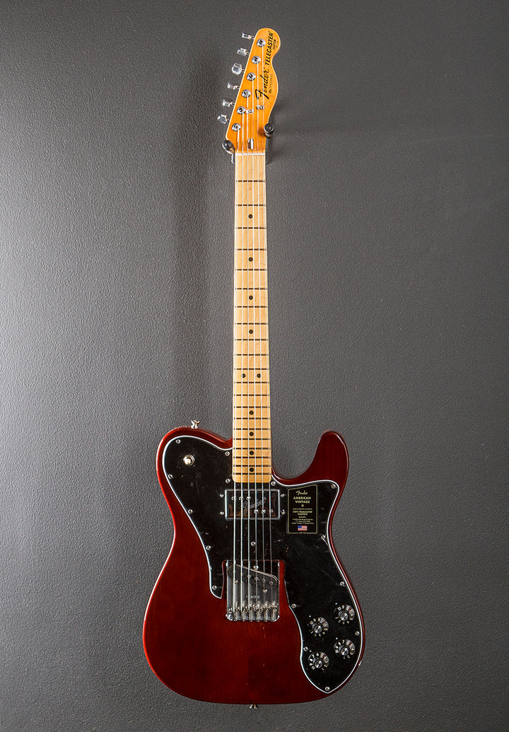 American Vintage II 1977 Telecaster Custom - Wine w/Maple