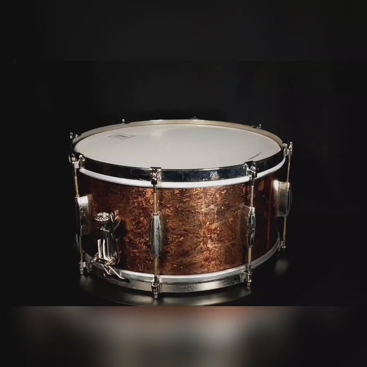 Field Patina Copper Snare Drum