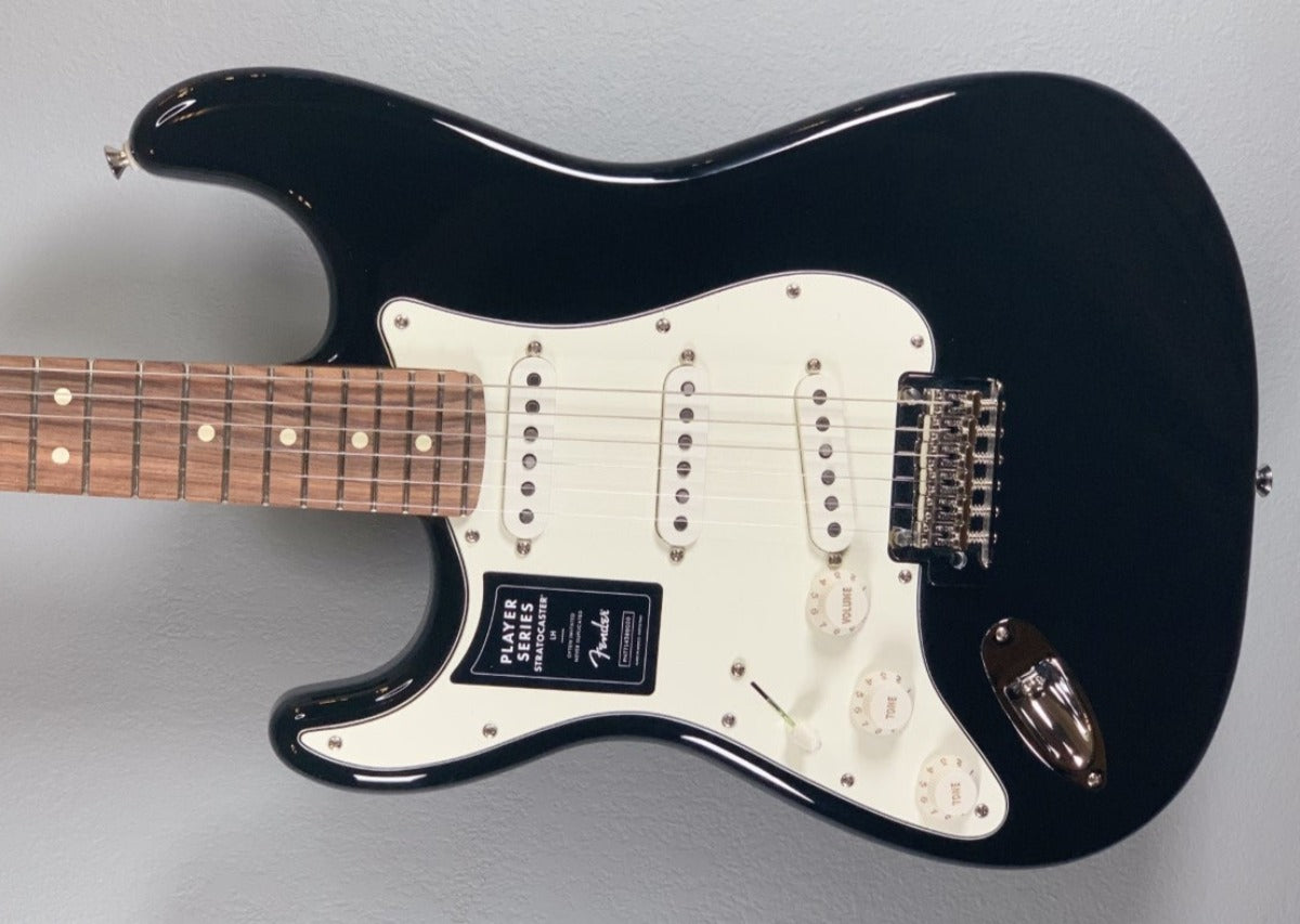 Player stratocaster left handed discount