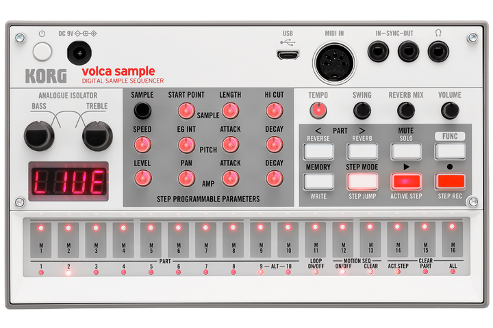 Volca Sample Digital Sample Sequencer